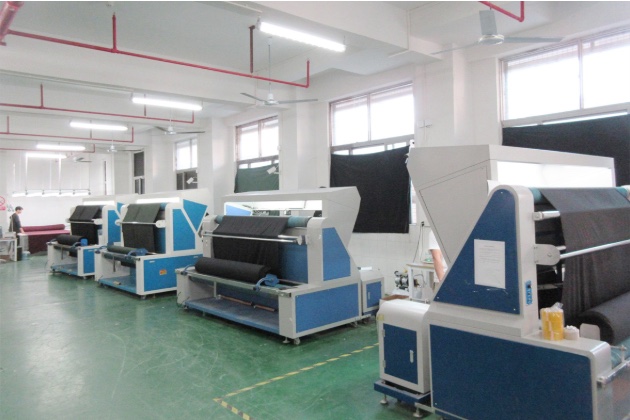 Yiyuan fabric inspection machines in the quality inspection center